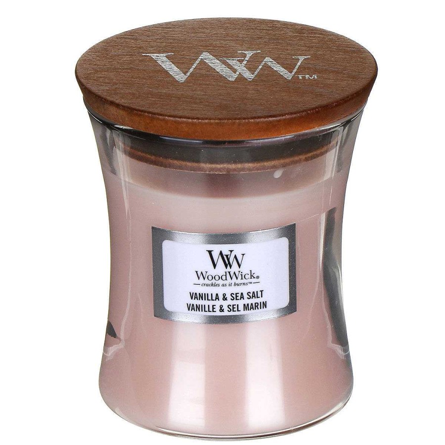 Boyfriend | WoodWick Woodwick Vanilla & Sea Salt Mini Hourglass Candle