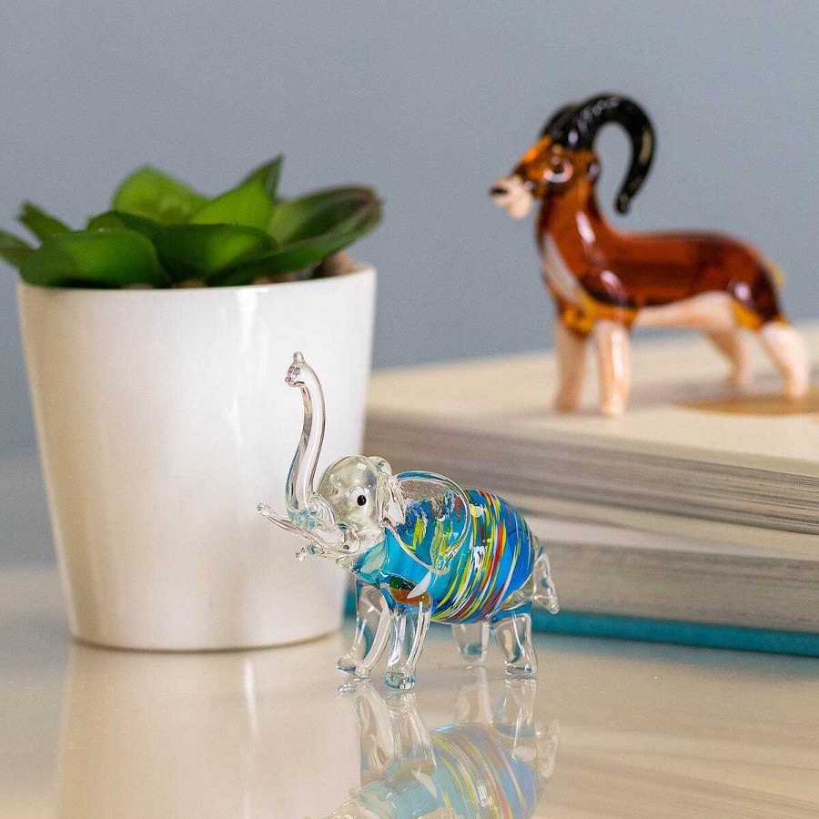 Grandmother | Temptation Temptation Glass Striped Elephant