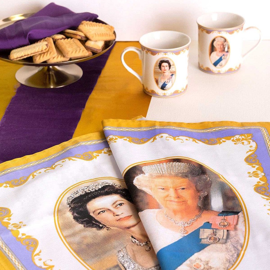 Tea Towels | Temptation Gifts Her Majesty Queen Elizabeth Ii Commemorative Tea Towel