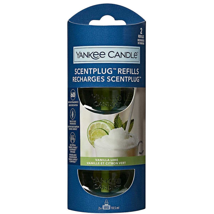 Other Home Fragrance | Yankee Candle Yankee Candle Vanilla Lime Scent Plug Refill Twin Pack