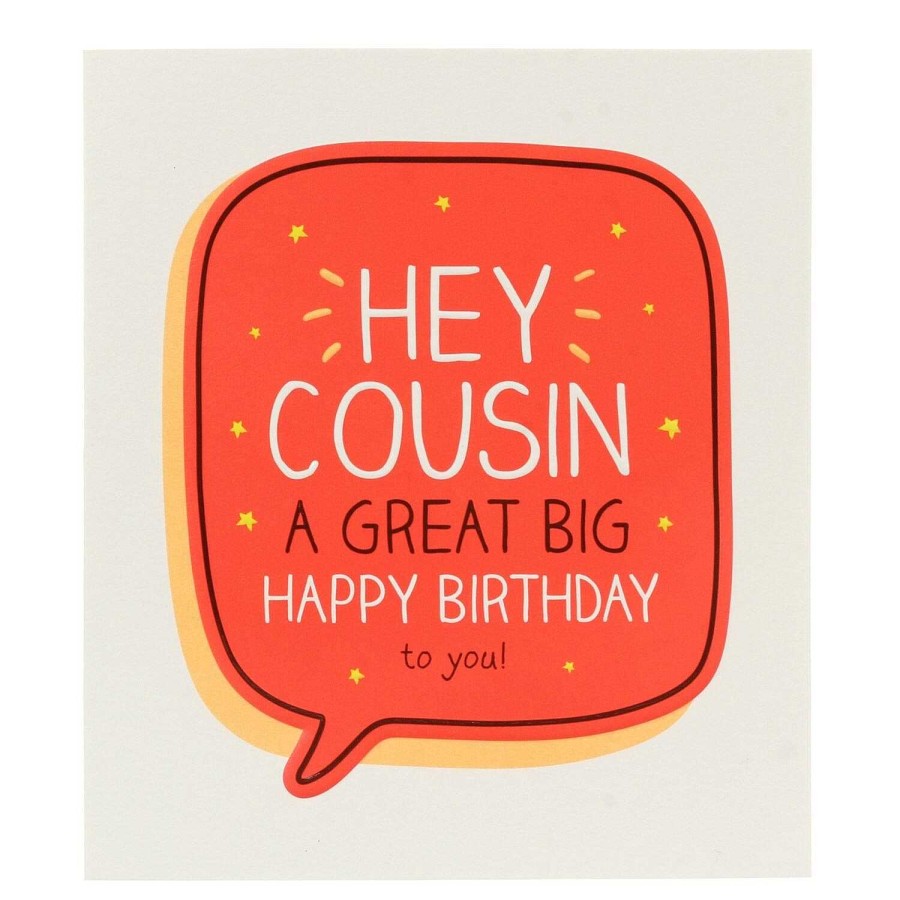 Cards For Him | Happy Jackson Happy Jackson Hey Cousin Birthday Card