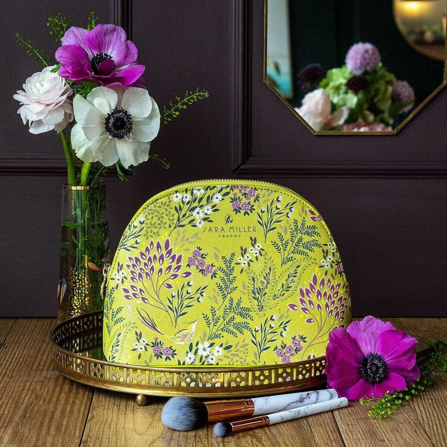 New In | Sara Miller Sara Miller Haveli Garden Medium Cosmetic Bag