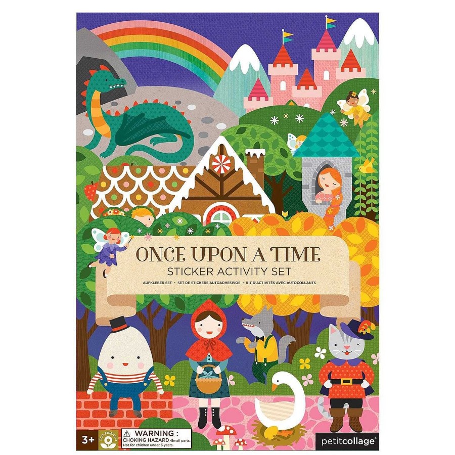 Stationery | Petit Collage Petit Collage Sticker Activity Set Once Upon A Time