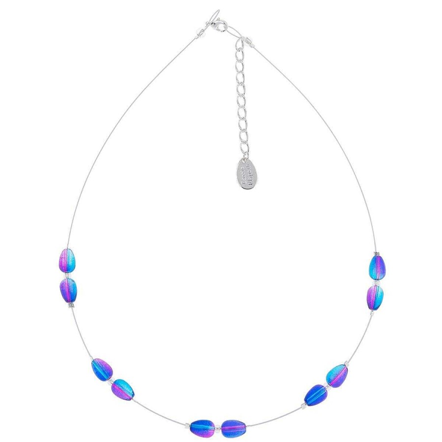 Necklaces | Carrie Elspeth Carrie Elspeth Blue/Pink Peardrops Necklace