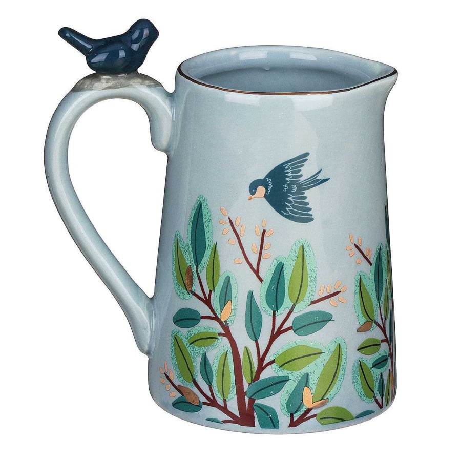 Jugs | House Of Disaster House Of Disaster Secret Garden Bird Jug