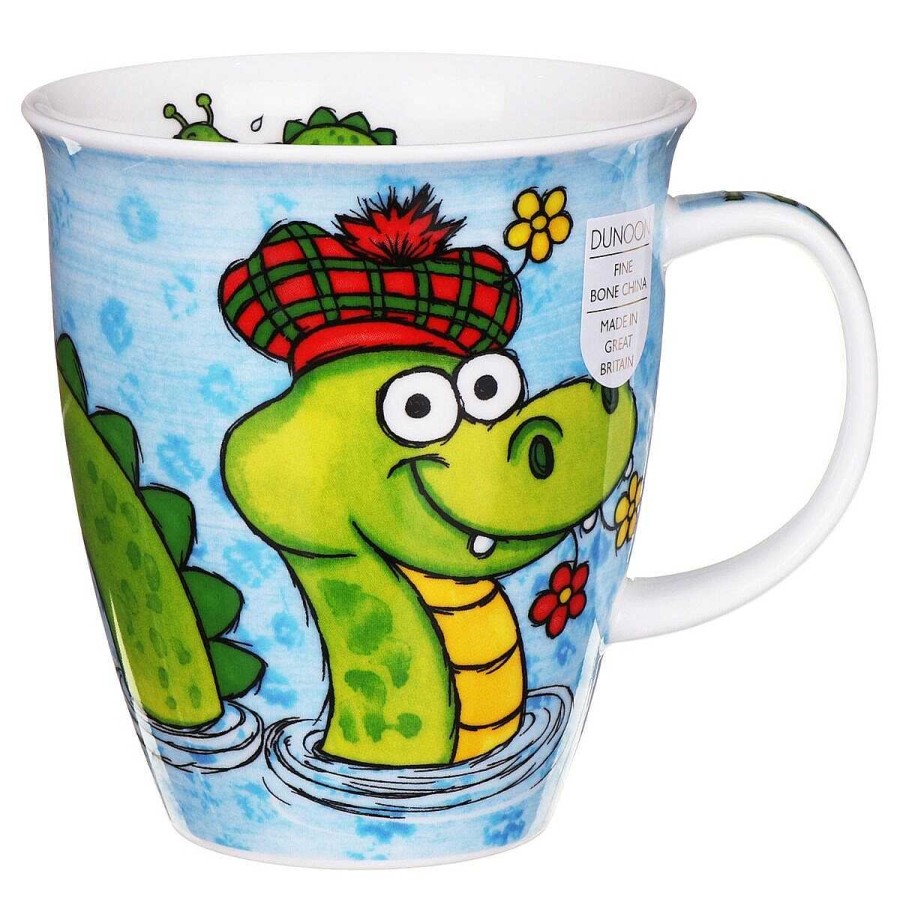 Mugs & Tea Cups | Dunoon Dunoon Highland Gang Nessie Nevis Shape Mug