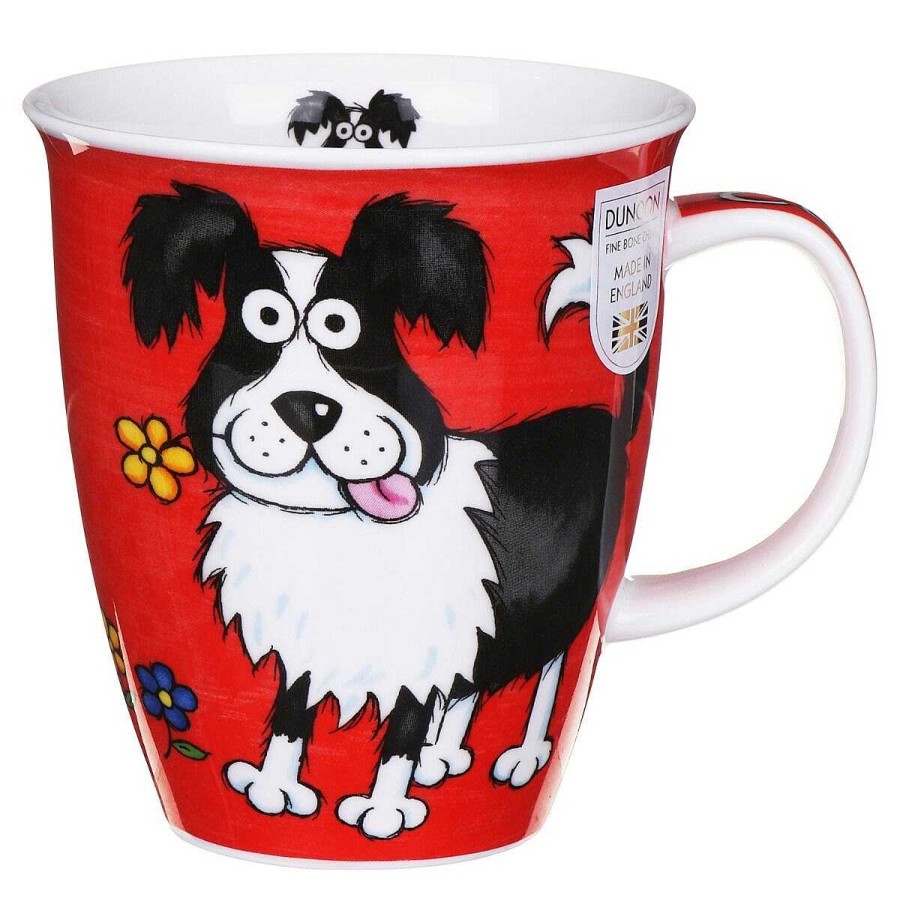 Mugs & Tea Cups | Dunoon Dunoon Highland Gang Collie Nevis Shape Mug