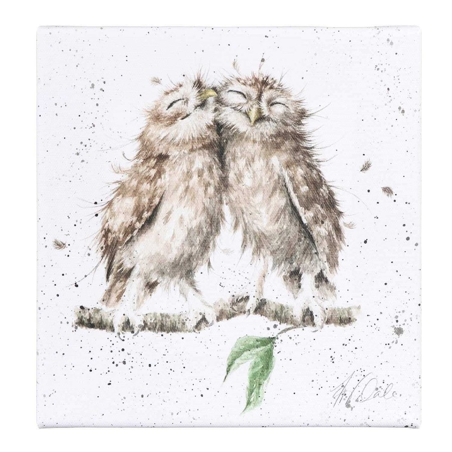 Art Prints | Wrendale Wrendale 'Birds Of A Feather' Small Canvas