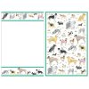 Gifts For Pet Lovers | Milly Green Milly Green Debonair Dogs Set Of 2 Tea Towels