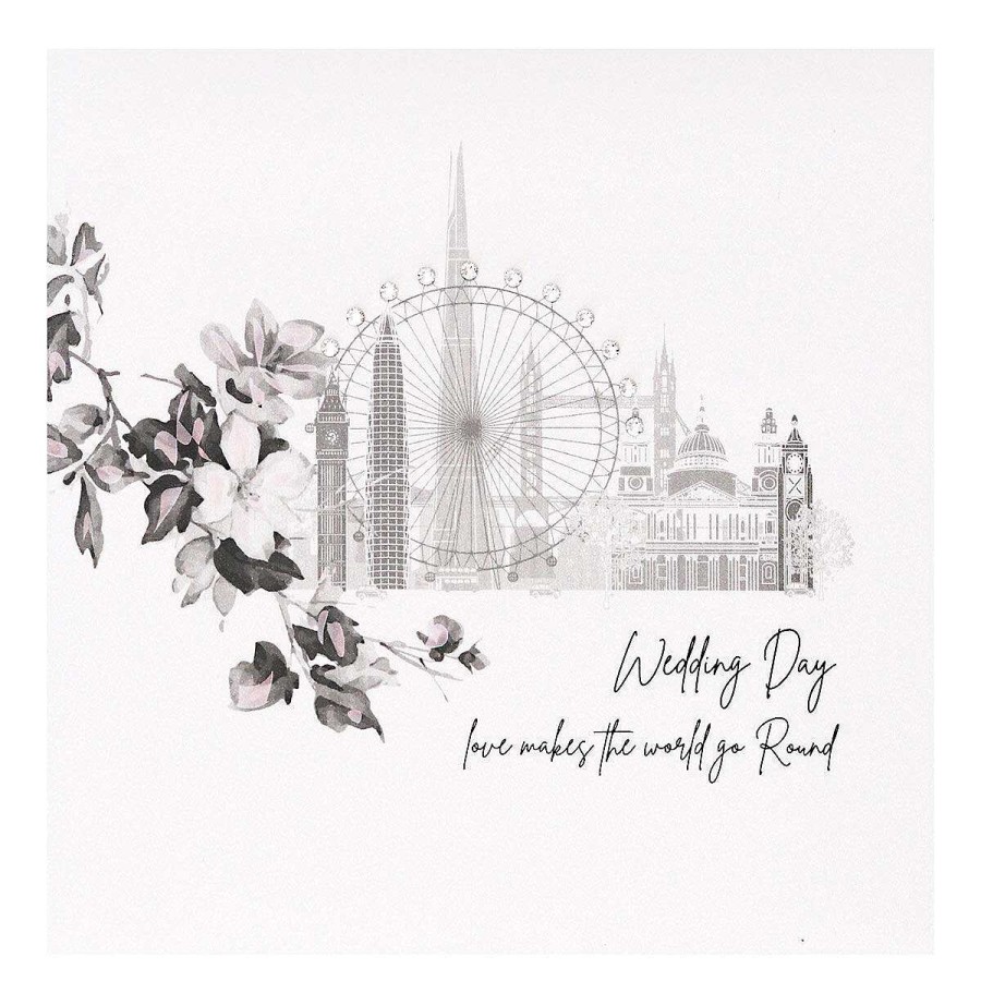 Wedding & Engagement | Five Dollar Shake Five Dollar Shake Love Makes The World Go Around London Luxury Wedding Card