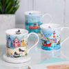 Friend | Dunoon Dunoon Shore Life Beach Huts Bute Shape Mug