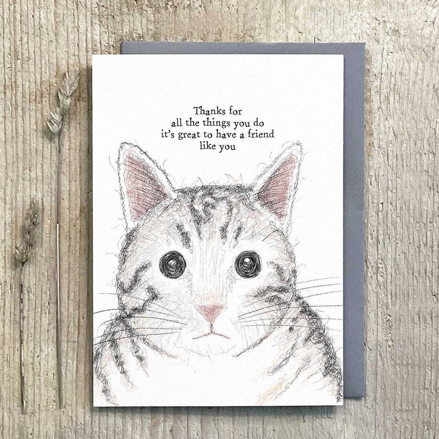 Thank You | East of India East Of India 'Thanks For All The Things' Cat Card