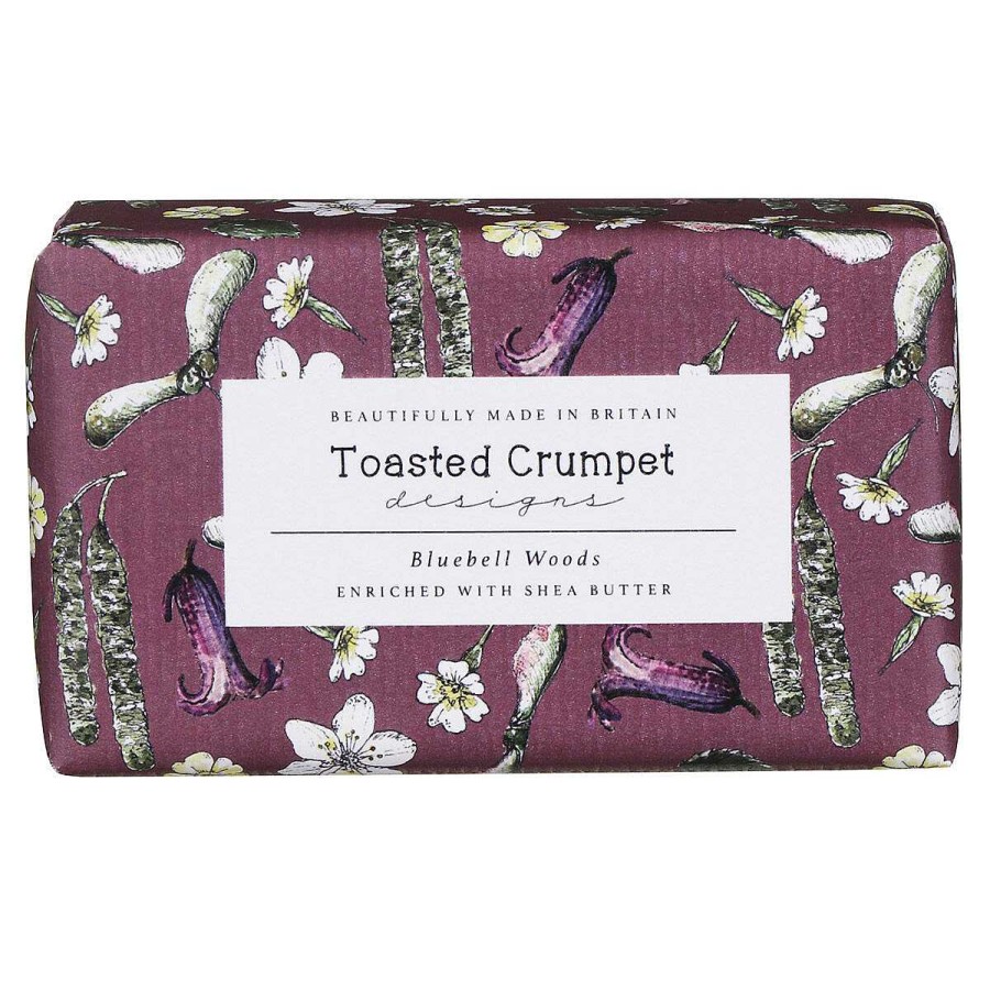 Soaps | Toasted Crumpet Toasted Crumpet Bluebell Woods 190G Soap Bar