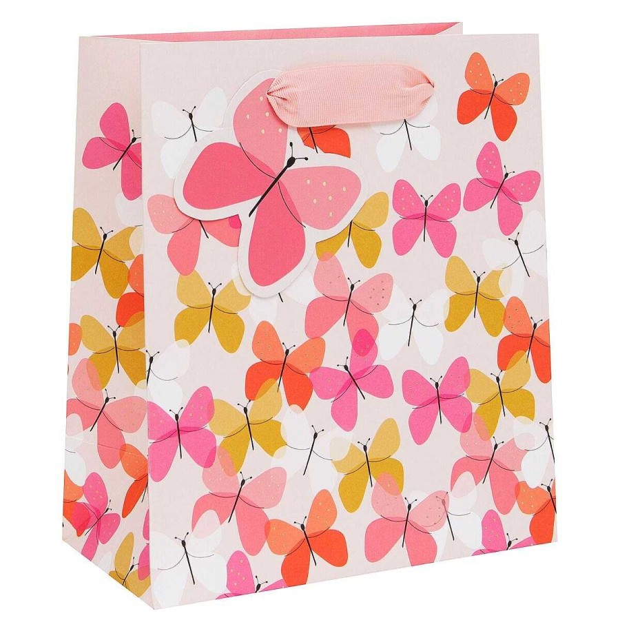 Medium Gift Bags | Glick Glick Butterflies Medium Gift Bag