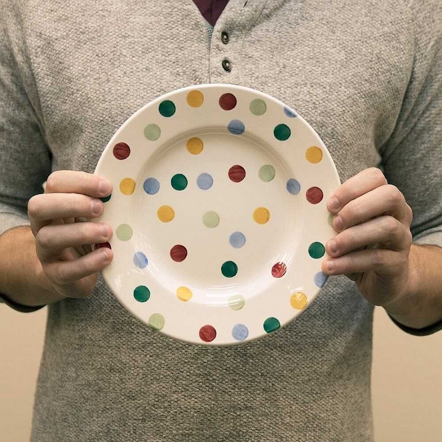 Plates | Emma Bridgewater Emma Bridgewater Polka Dot 8 1/2 Inch Plate