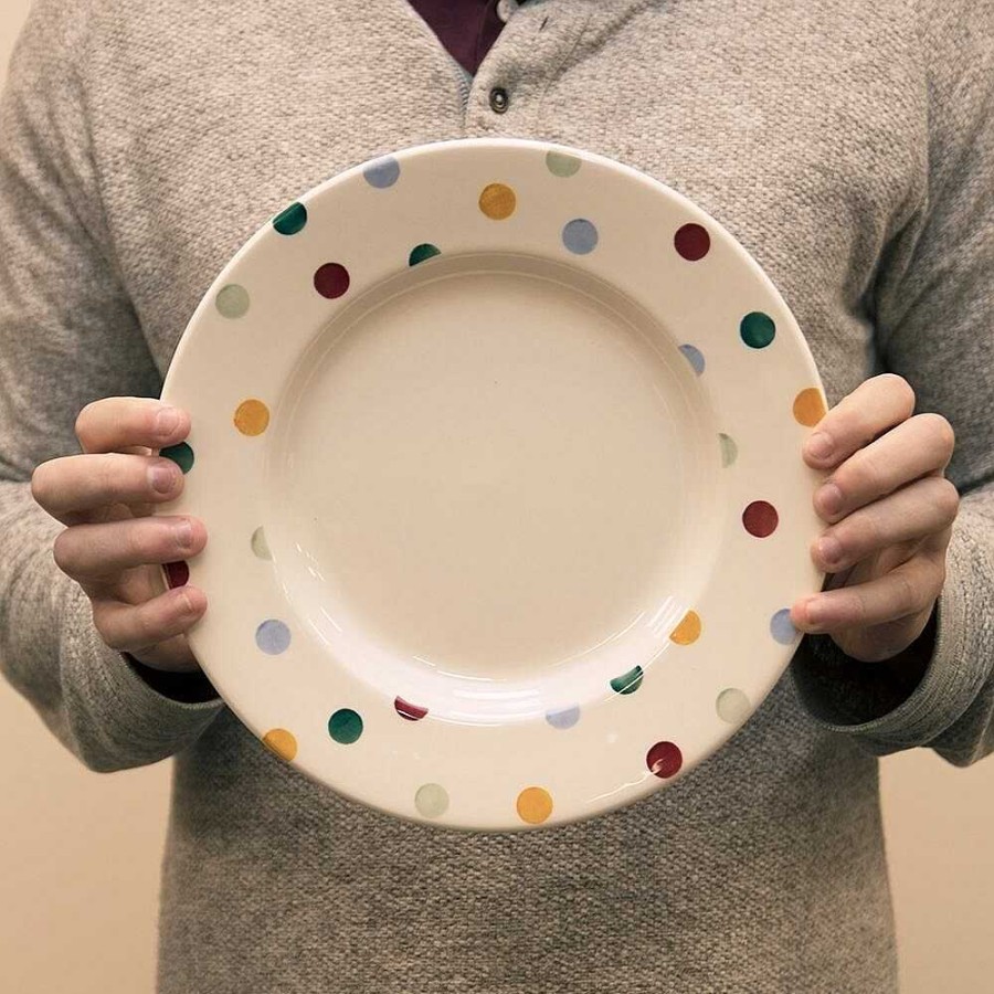 Plates | Emma Bridgewater Emma Bridgewater Polka Dot 10 1/2 Inch Plate