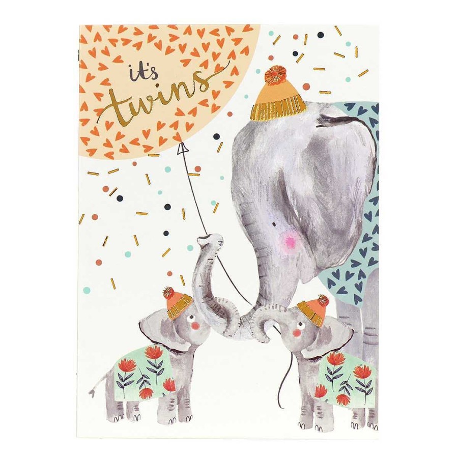 New Baby | Louise Tiler Louise Tiler 'It'S Twins' Baby Card