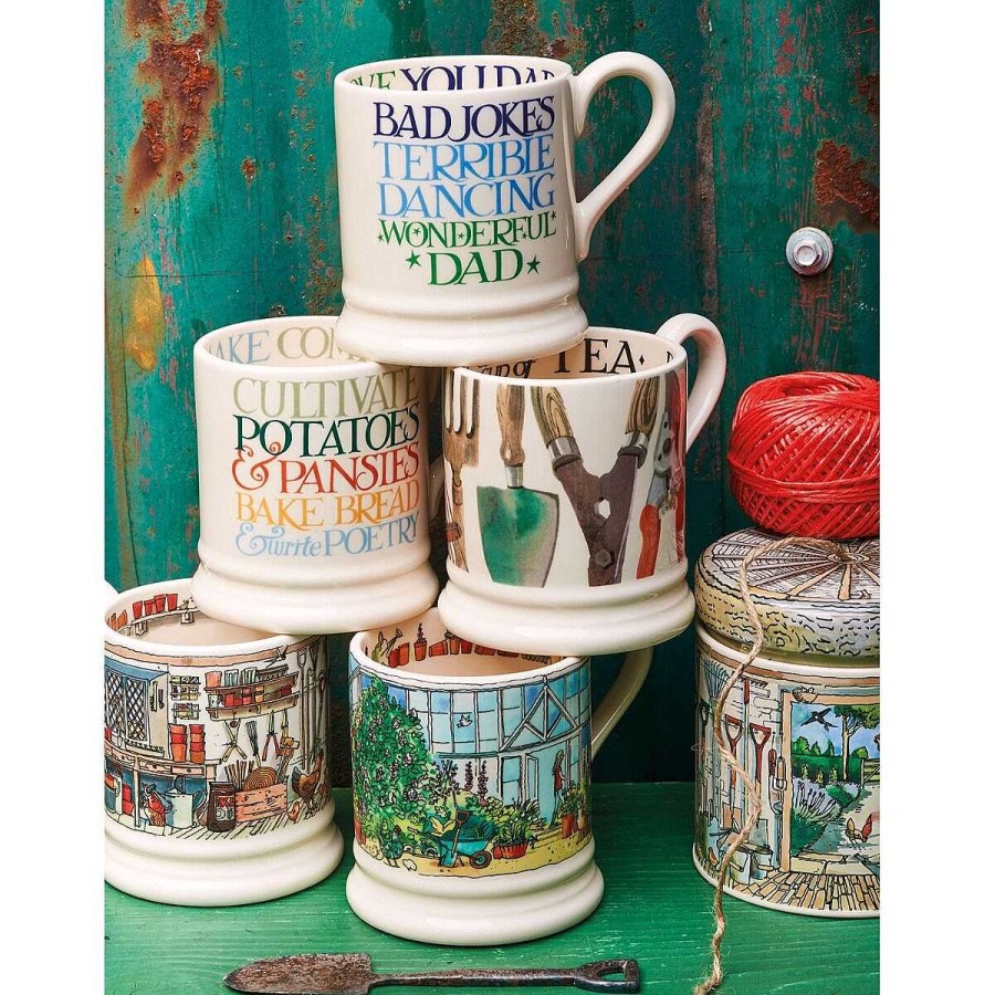 Gardening Accessories | Emma Bridgewater Emma Bridgewater Gardening Tools Half Pint Mug