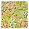 Floral Cards | Sara Miller Sara Miller Florals & Bird Chartreuse Greetings Card