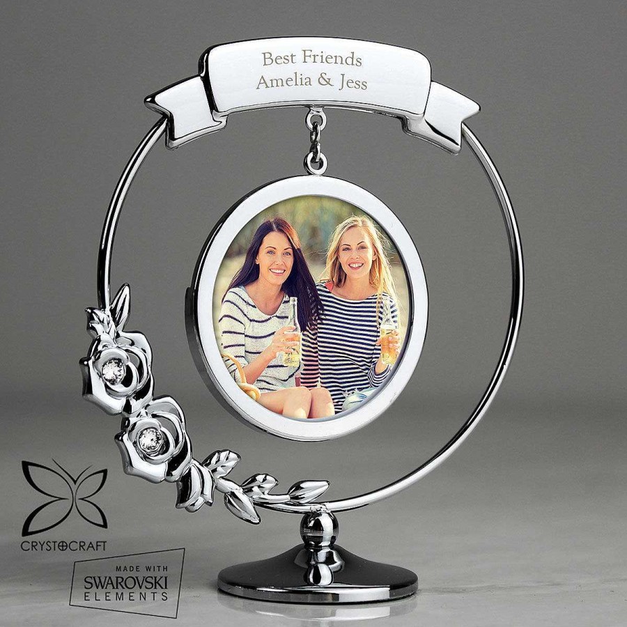 Photo Albums & Frames | Temptation Gifts Personalised Crystocraft Photo Frame Ornament