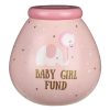 Money Pots | Pot of Dreams Pot Of Dreams Little Elephant Baby Girl Fund Money Pot