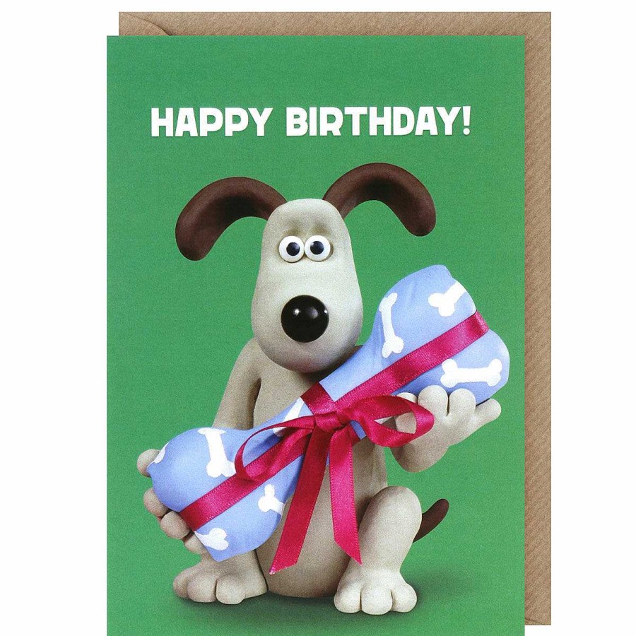 Tv & Book Characters Cards | Wallace & Gromit Wallace & Gromit 'Gromit Present' Birthday Card