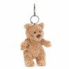 Soft Toys | Jellycat Jellycat Bartholomew Bear Bag Charm