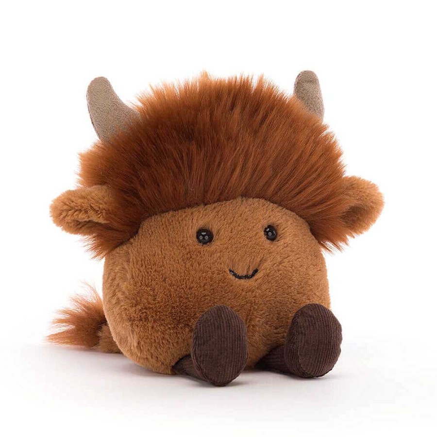 Soft Toys | Jellycat Jellycat Amuseabean Highland Cow