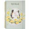 Notebooks | Wrendale Wrendale 'Dandy Day' Guinea Pig Spiral Bound A4 Notebook