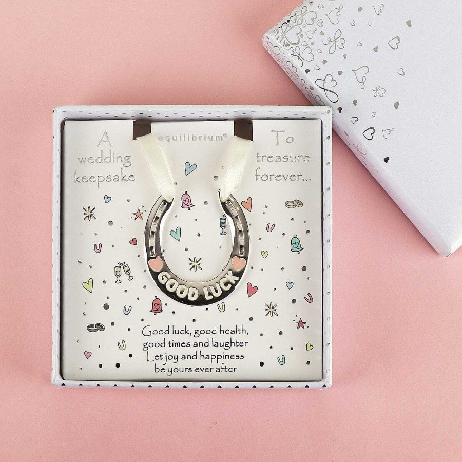 Bridal Jewellery | Equilibrium Equilibrium Wedding 'Good Luck' Horseshoe Keepsake