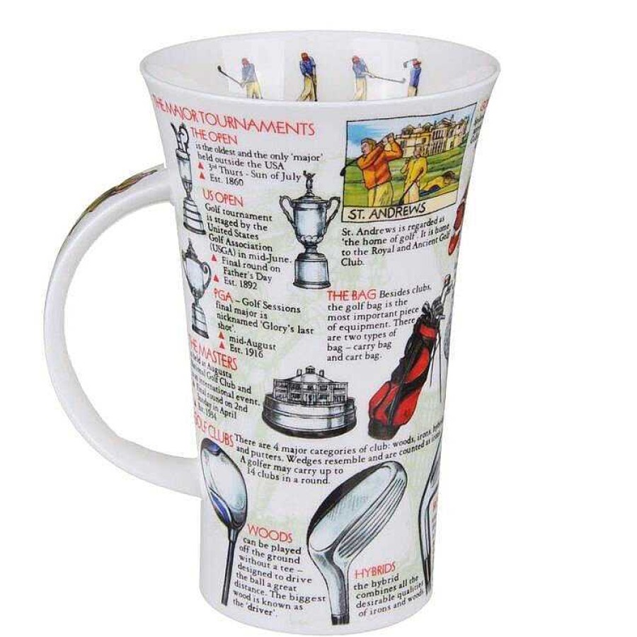 Mugs & Tea Cups | Dunoon Dunoon The World Of Golf Glencoe Shape Mug