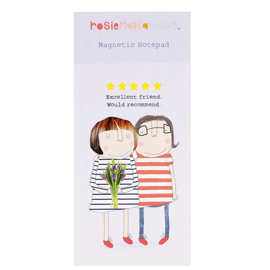 Magnetic Fridge Pads | Rosie Made A Thing Rosie Made A Thing 'Five Star Friend' Magnetic Notepad