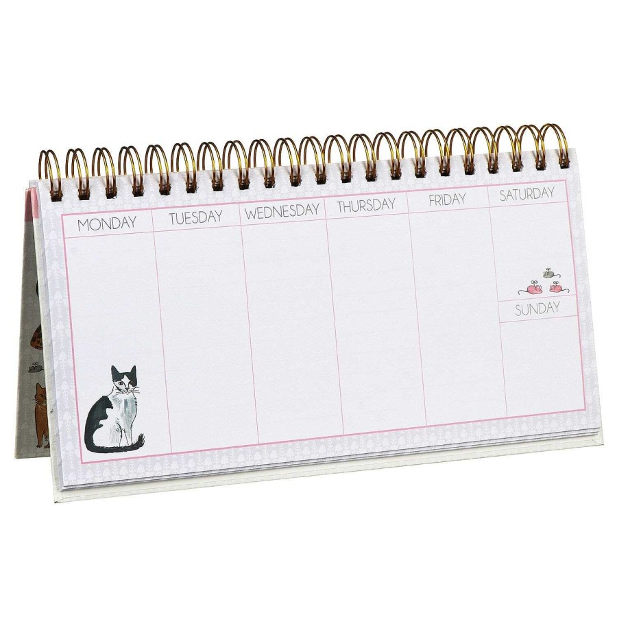 Journals & Planners | Milly Green Milly Green Curious Cats Weekly Planner