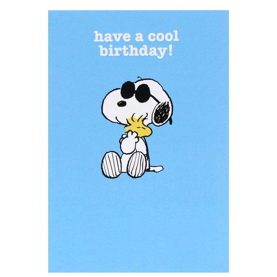 Tv & Book Characters Cards | Peanuts Peanuts Snoopy 'Cool' Birthday Card