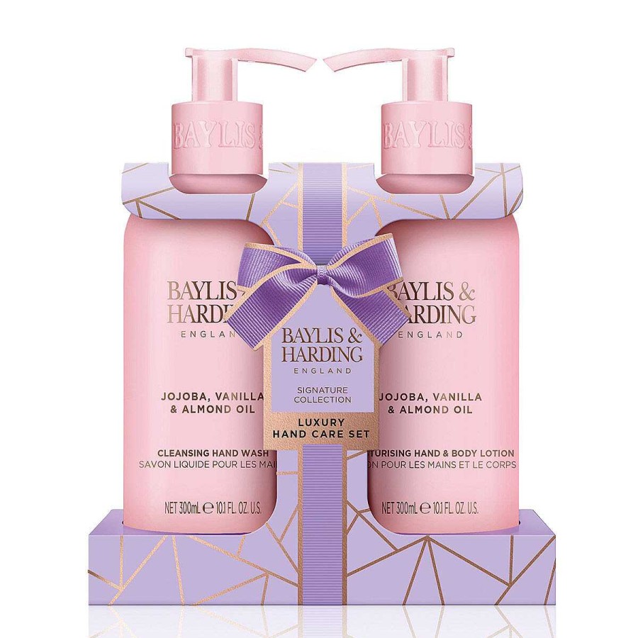 Gift Sets | Baylis & Harding Baylis & Harding Jojoba, Vanilla & Almond Oil Hand Wash & Lotion Set