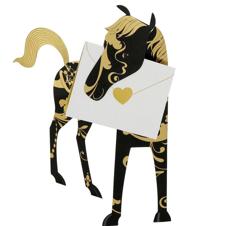 Cards For Children | Special Delivery Special Delivery Midnight Horse 3D Greetings Card