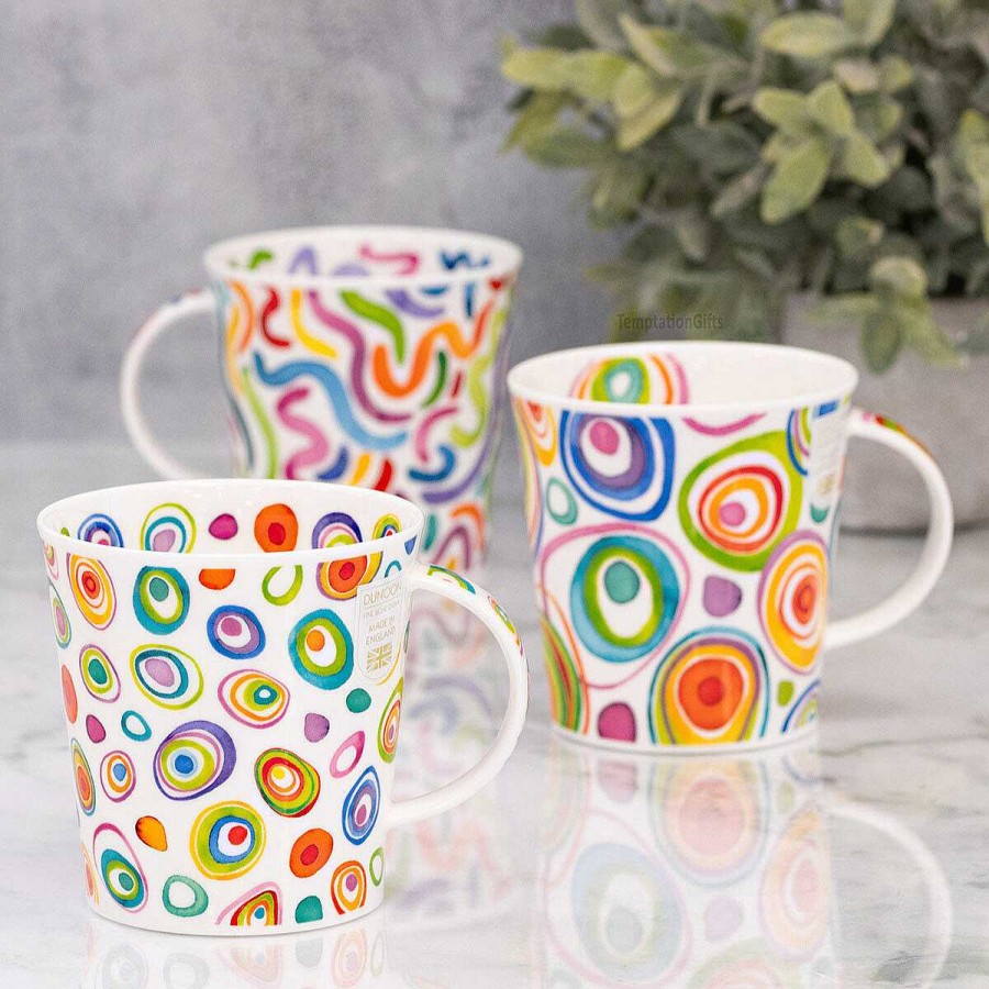 Mugs & Tea Cups | Dunoon Dunoon Razzmatazz Cairngorm Shape Mug