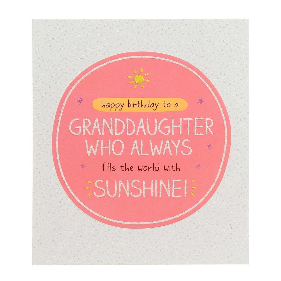 Greeting Cards | Happy Jackson Happy Jackson Fills The World With Sunshine Granddaughter Birthday Card