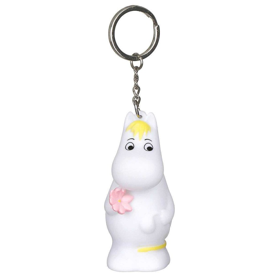 Keyrings & Key Clips | House Of Disaster House Of Disaster Moomin Snorkmaiden Light Up Keyring