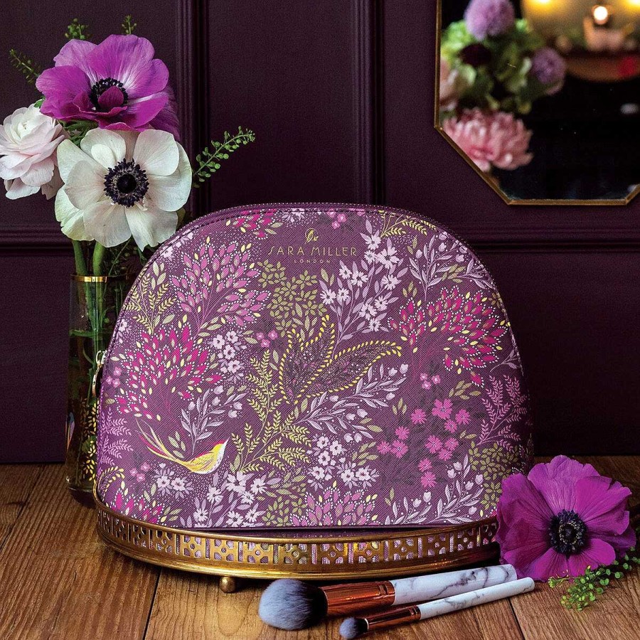 Make Up Bags | Sara Miller Sara Miller Haveli Garden Large Cosmetic Bag