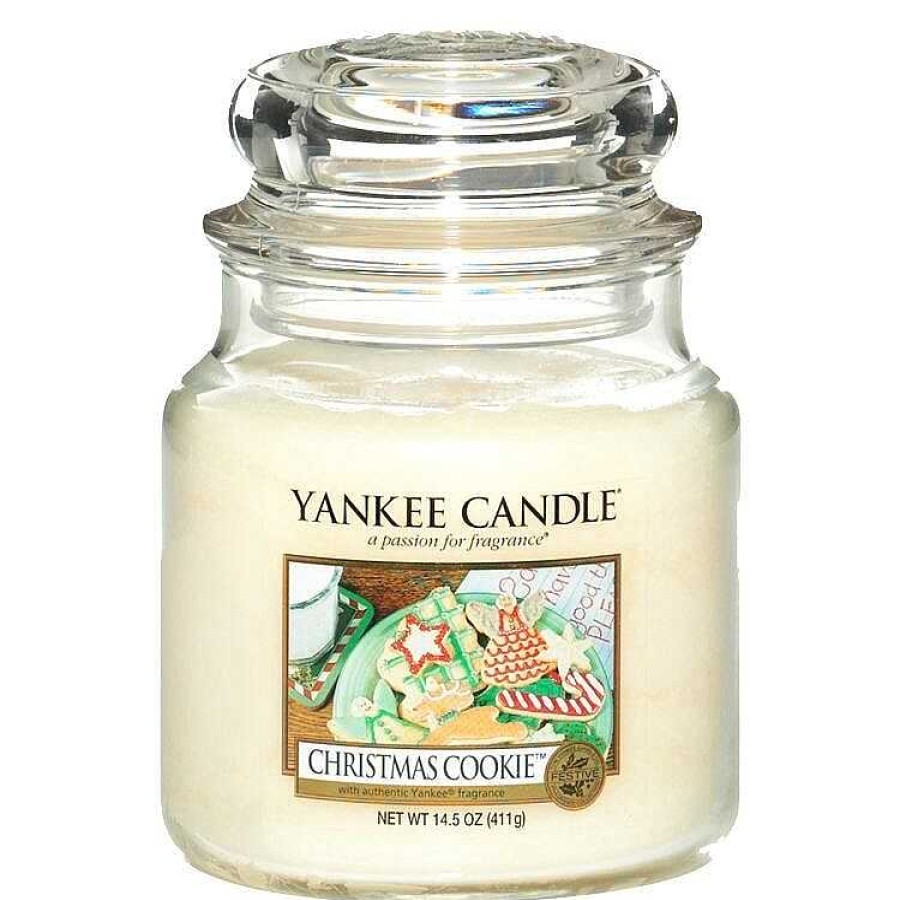 Jar Candles | Yankee Candle Yankee Candle Christmas Cookie Medium Jar Candle