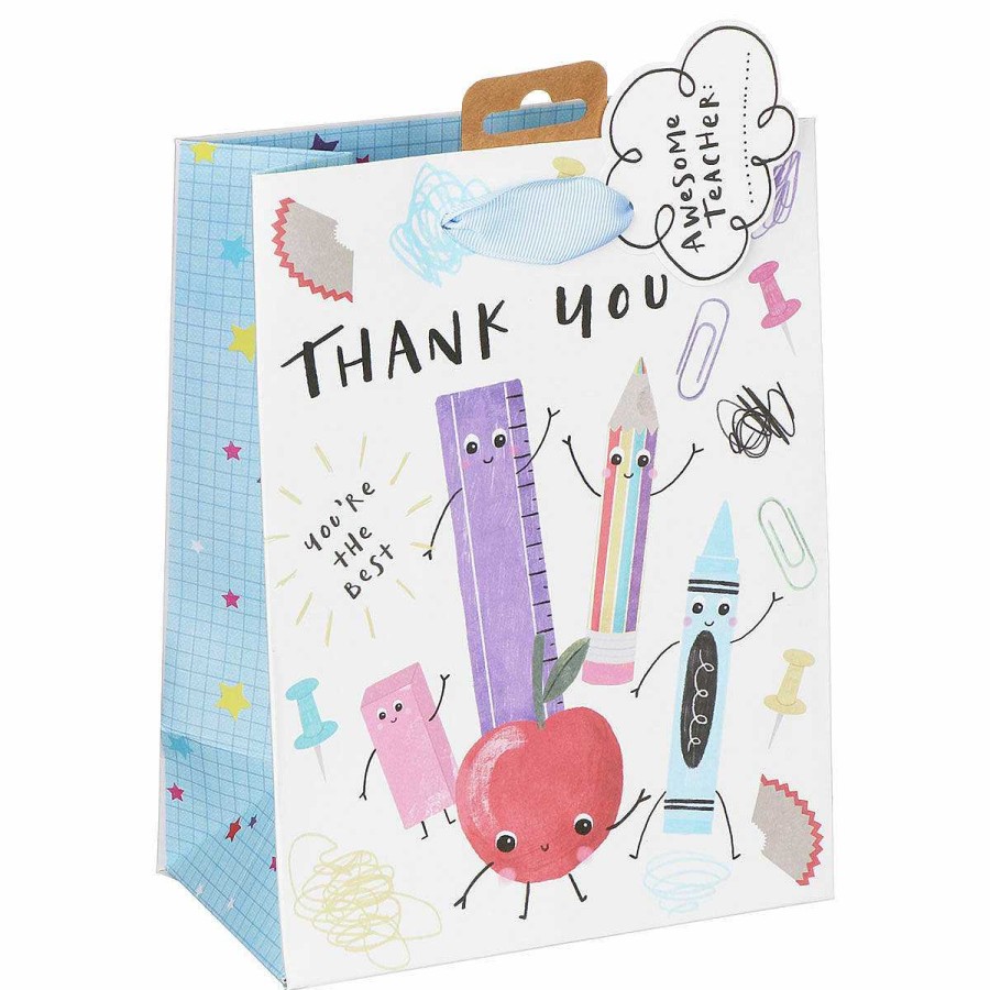 Greeting Cards | Glick Glick Awesome Teacher Medium Gift Bag