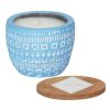 Ceramic Candles | Paddywax Paddywax Sonora 85G Wisteria & Willow Concrete Soy Candle