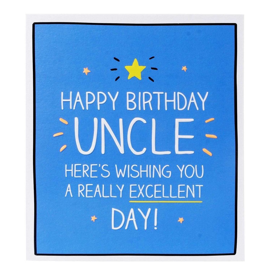 Cards For Him | Happy Jackson Happy Jackson Really Excellent Uncle Birthday Card