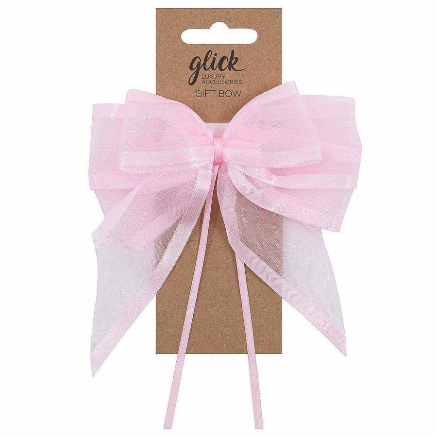 Bows | Glick Glick Baby Pink Luxury Ribbon Bow