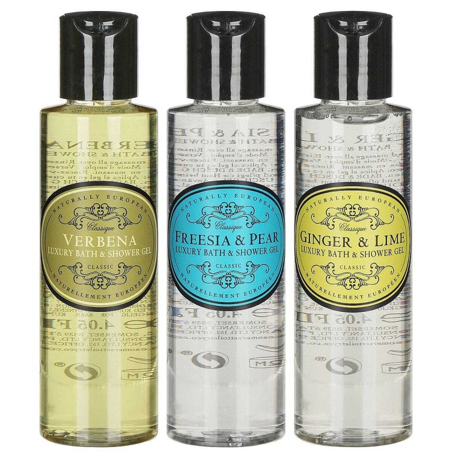 Pampering | The Somerset Toiletry Co The Somerset Toiletry Co Naturally European Mini Shower Gel Collection