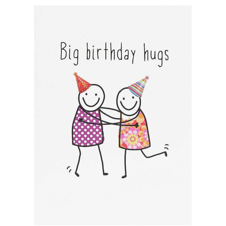 Funny Cards | Paperlink Paperlink Happy As Larry Birthday Hugs Birthday Card