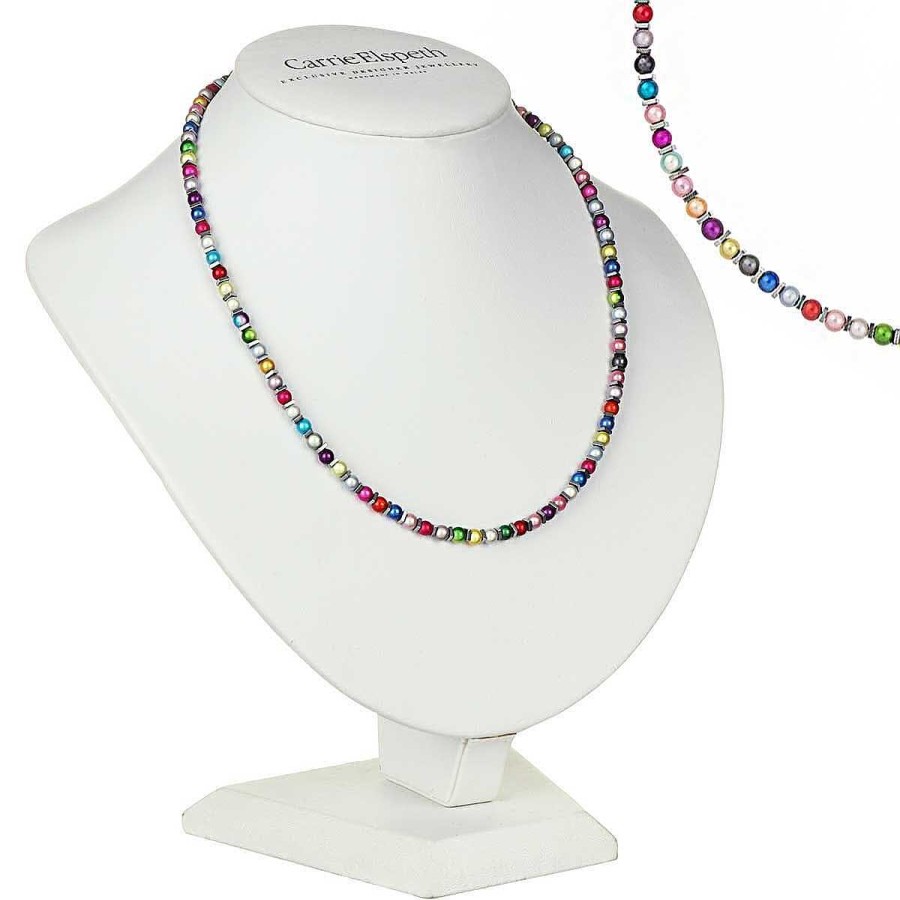 Necklaces | Carrie Elspeth Carrie Elspeth Rainbow Miracle & Haematite Full Necklace