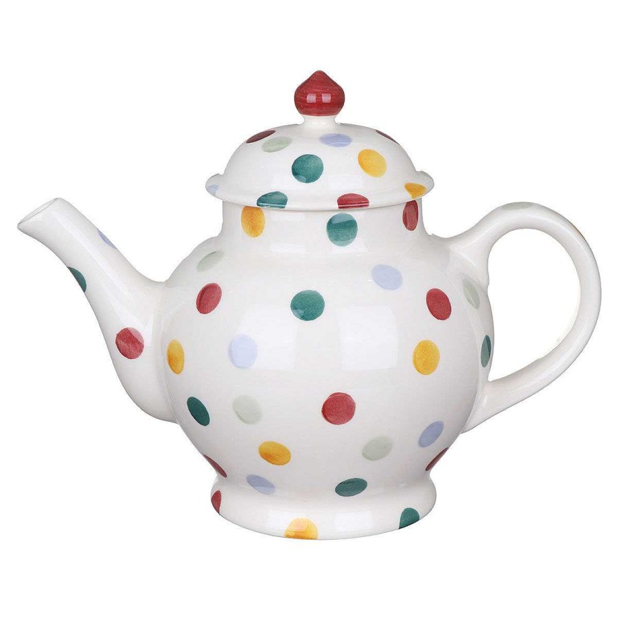 Teapots & Coasies | Emma Bridgewater Emma Bridgewater Polka Dot 4 Mug Teapot Boxed