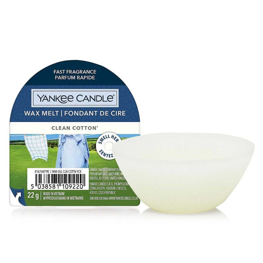 Wax Melts | Yankee Candle Yankee Candle Clean Cotton Wax Melt